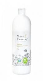 Mosogatószer koncentrátum, 1 l, NATURCLEANING, citrom